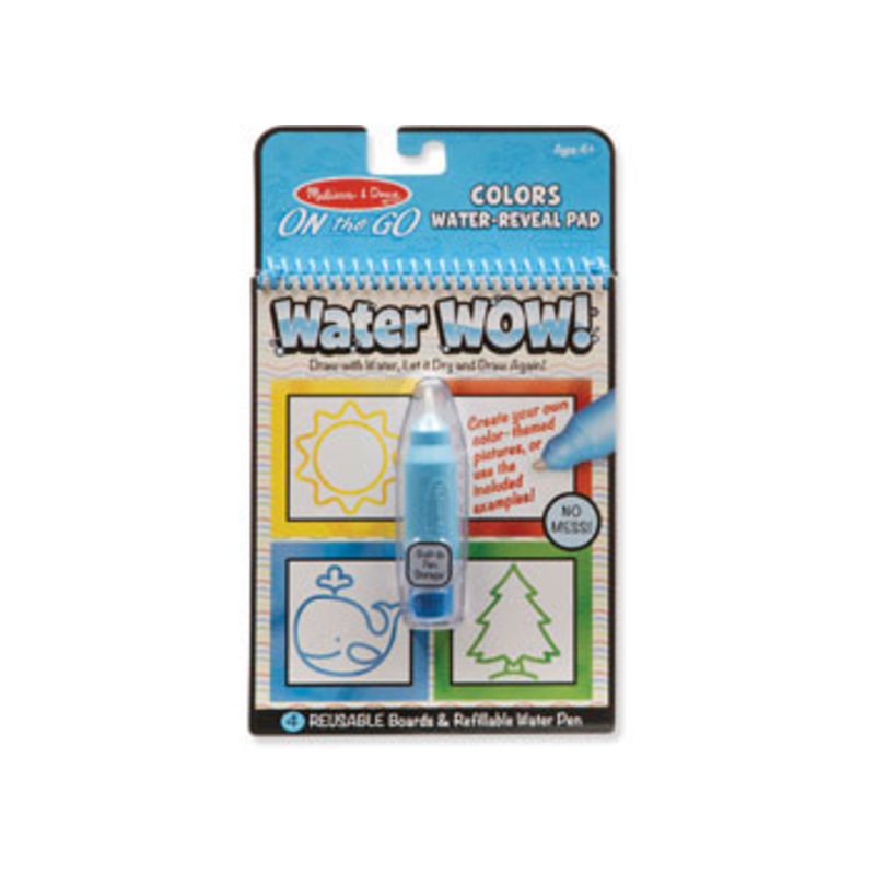 Melissa & Doug- ON the GO – Water WOW! Colours & Shapes Water-Reveal Pad