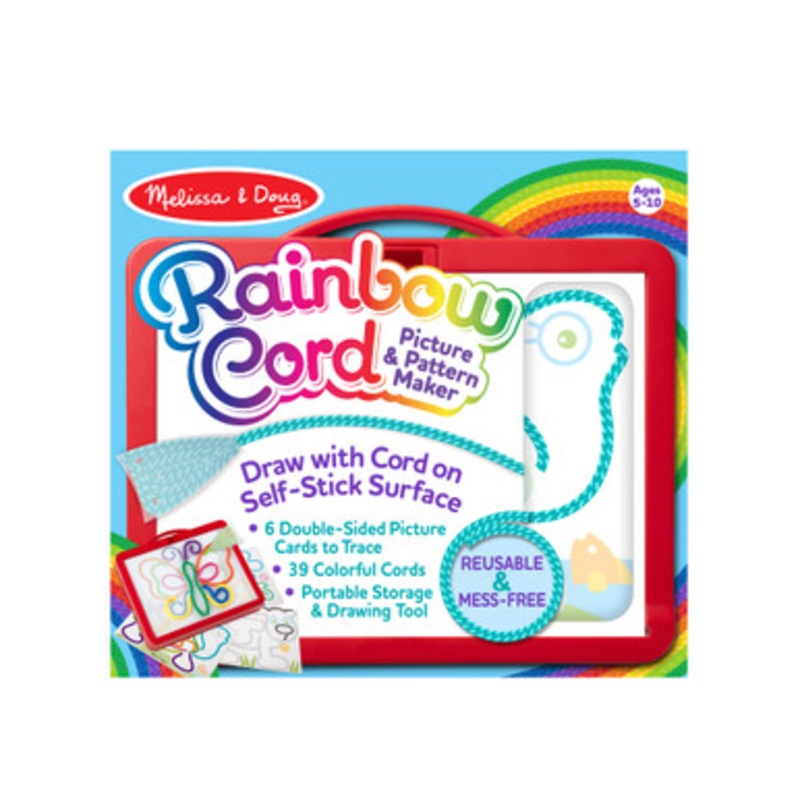 Melissa & Doug – Rainbow Cord & Picture Pattern Maker