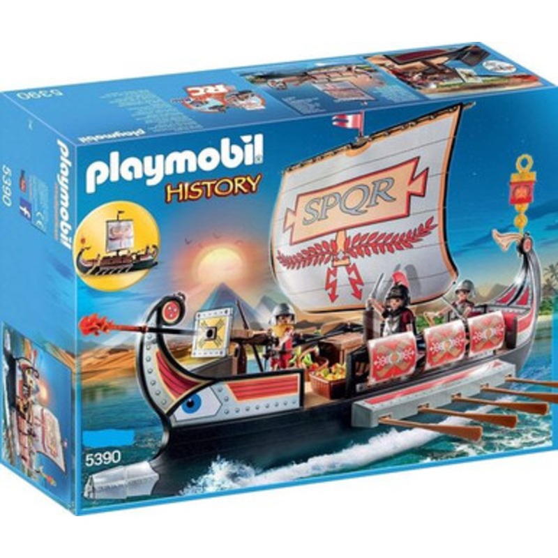 Playmobil History – Roman Warriors’ Ship 5390