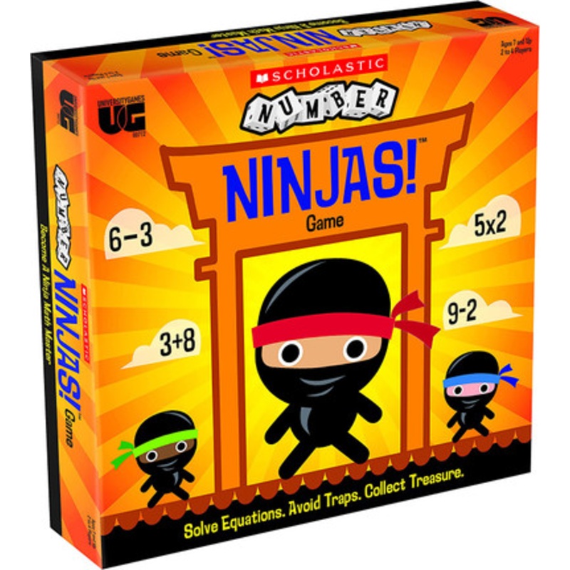 Scholastic – Number Ninjas Math Master Board Game