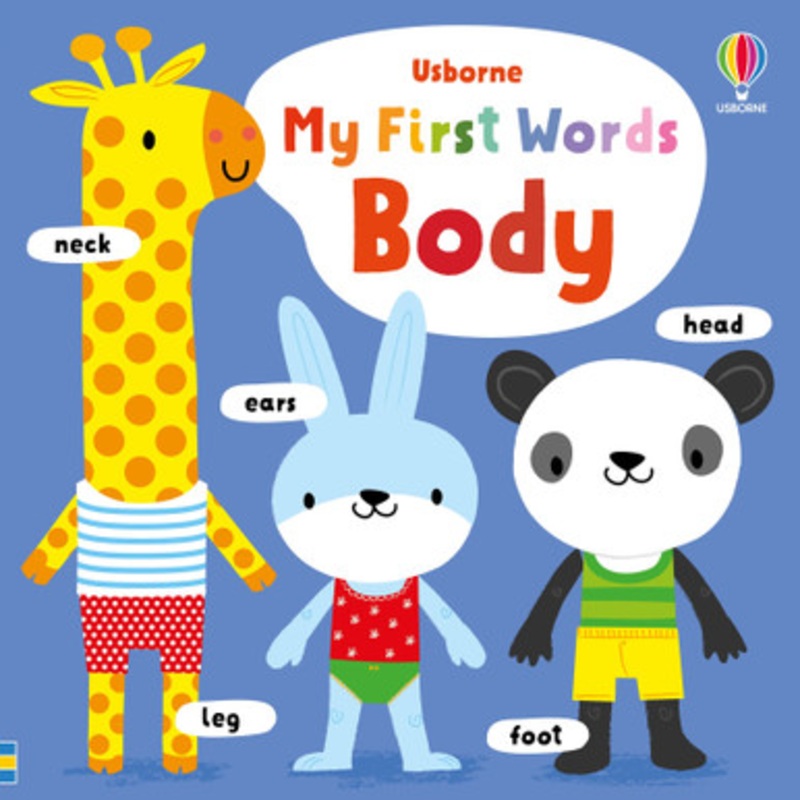 Usborne – My First Words: Body Board Book