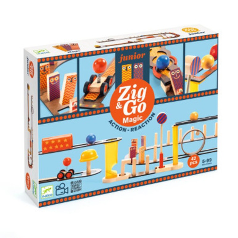 Djeco – Zig & Go Junior Magic Set – 43pc Set