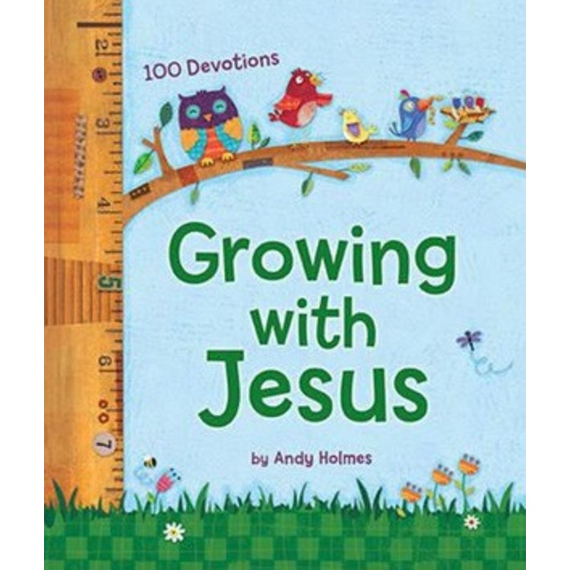 Growing with Jesus: 100 Daily Devotions Book