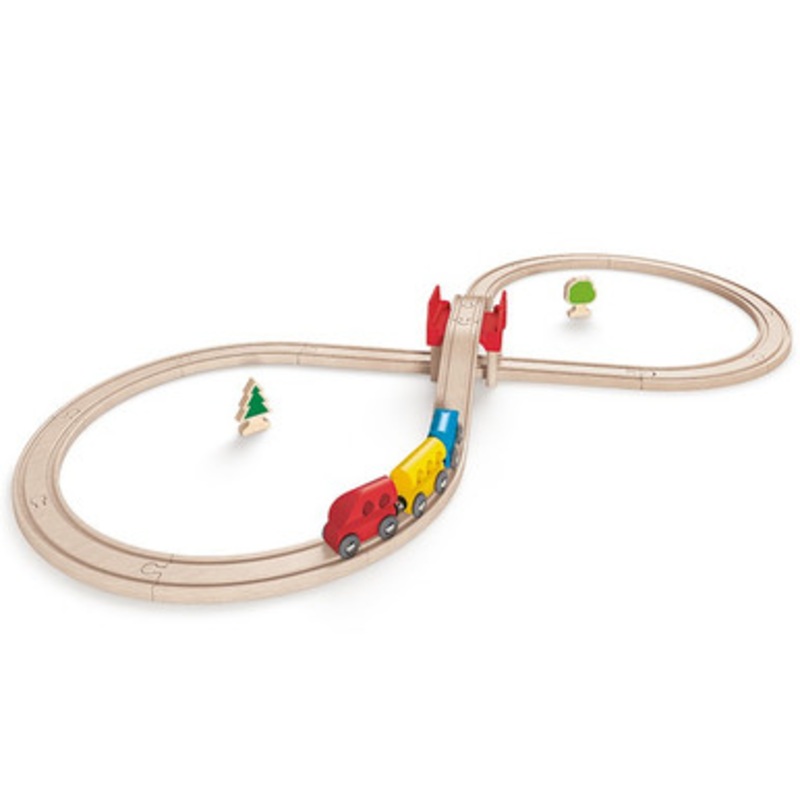 Hape Rail – Figure Eight Railway Set 27 pieces