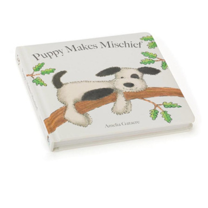 Jellycat – Puppy Makes Mischief (Bashful Black & White Puppy Book)