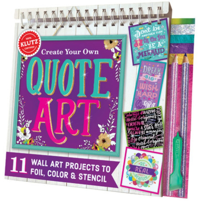 Klutz – Create Your Own Quote Art
