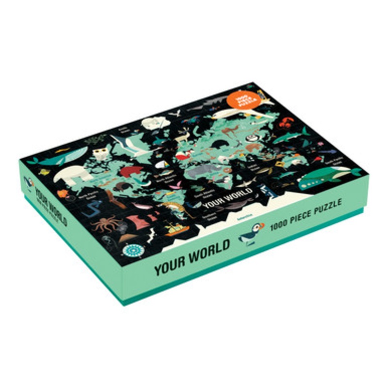 Mudpuppy 1000pc – Your World Puzzle