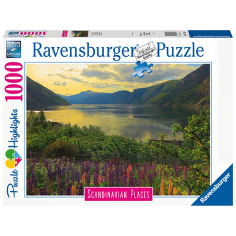 Ravensburger 1000pc – Scandinavian Places –  Fjord in Norway Puzzle