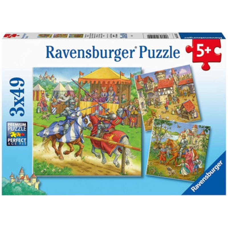 Ravensburger 3x49pc – Life of the Knight Puzzle