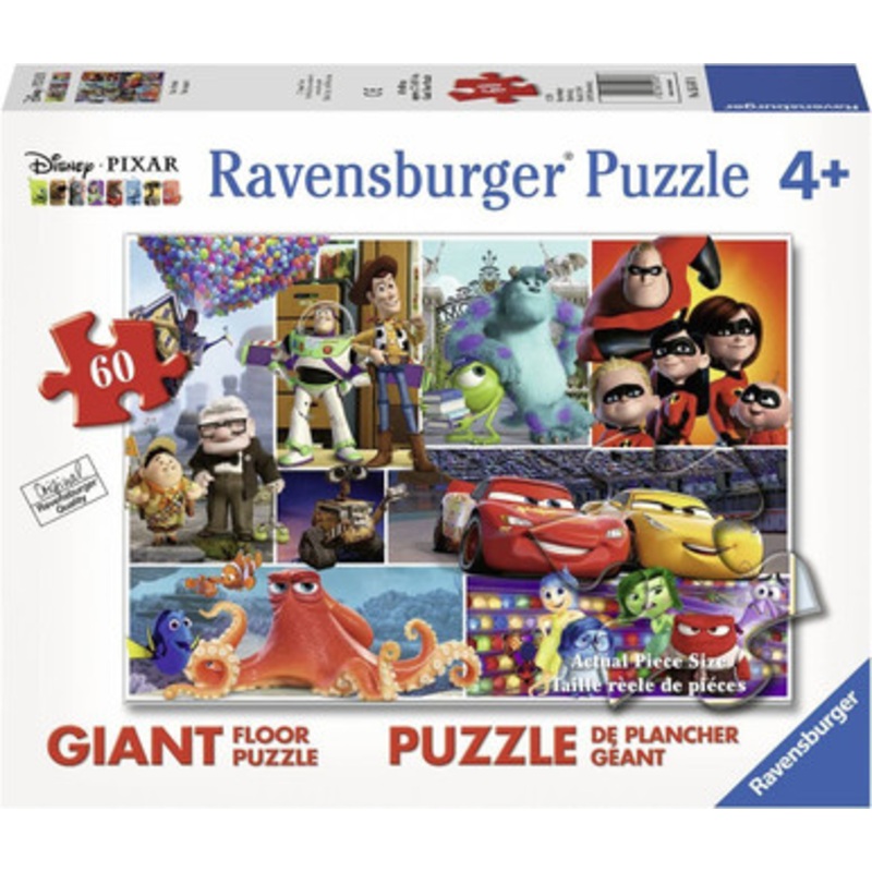 Ravensburger 60pc – Pixar Friends Giant Floor Puzzle