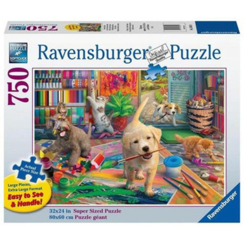 Ravensburger 750pc – Cute Crafters Large Format Puzzle