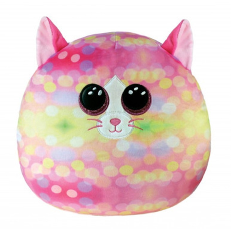 TY Squishy Beanies – Sonny Pink Cat 35cm