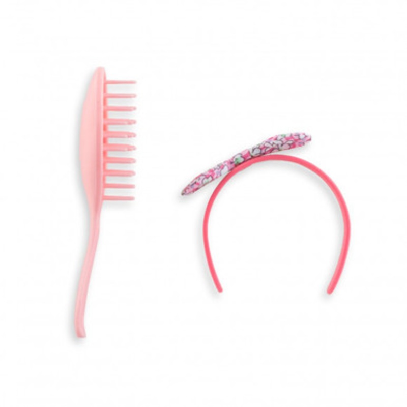 Corolle Ma Corolle – Floral Hairstyle Kit with Pink Brush