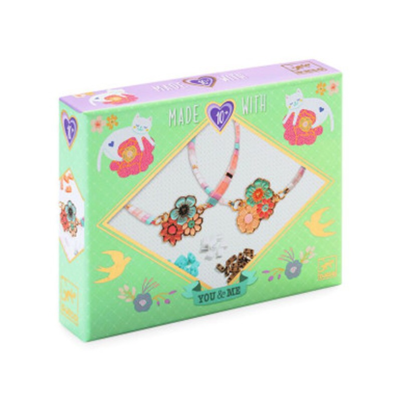 Djeco – You & Me – Tila & Flowers Beads Set