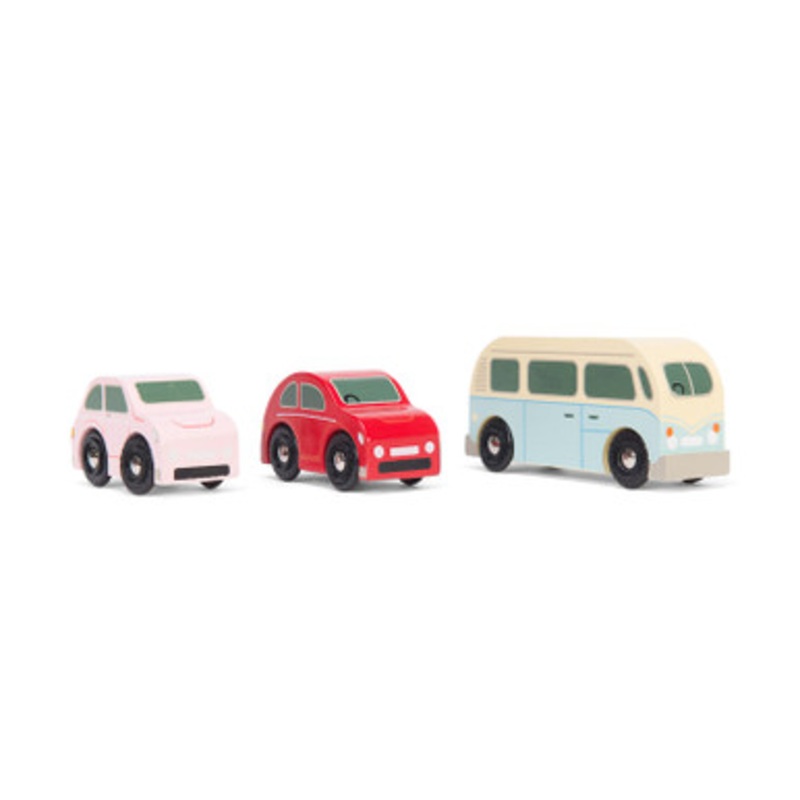 Le Toy Van Retro Metro Car Set