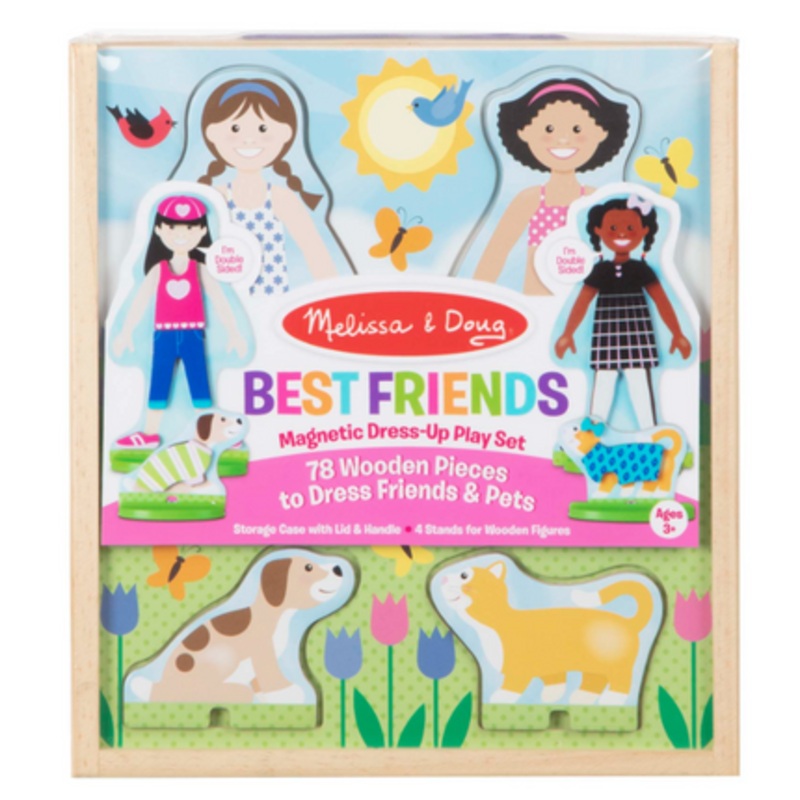 Melissa & Doug – Best Friends Magnetic Dress-Up Play Set