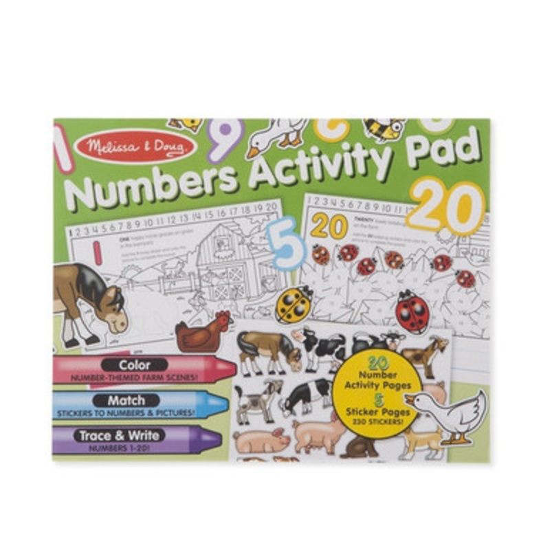 Melissa & Doug – Numbers Activity Pad