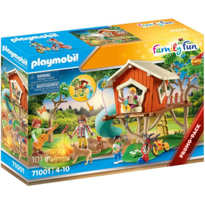 Playmobil Family Fun – Adventure Treehouse with Slide 71001