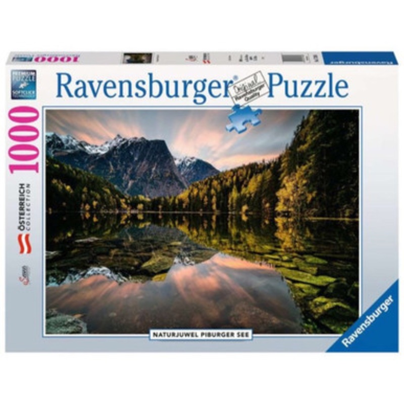 Ravensburger 1000pc – Nature’s Jewels: Piburger Lake Puzzle