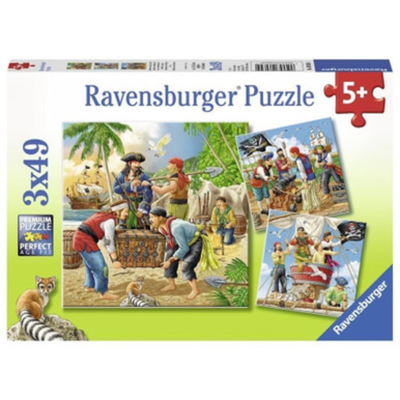 Ravensburger 3x49pc – High Seas Adventure Puzzle