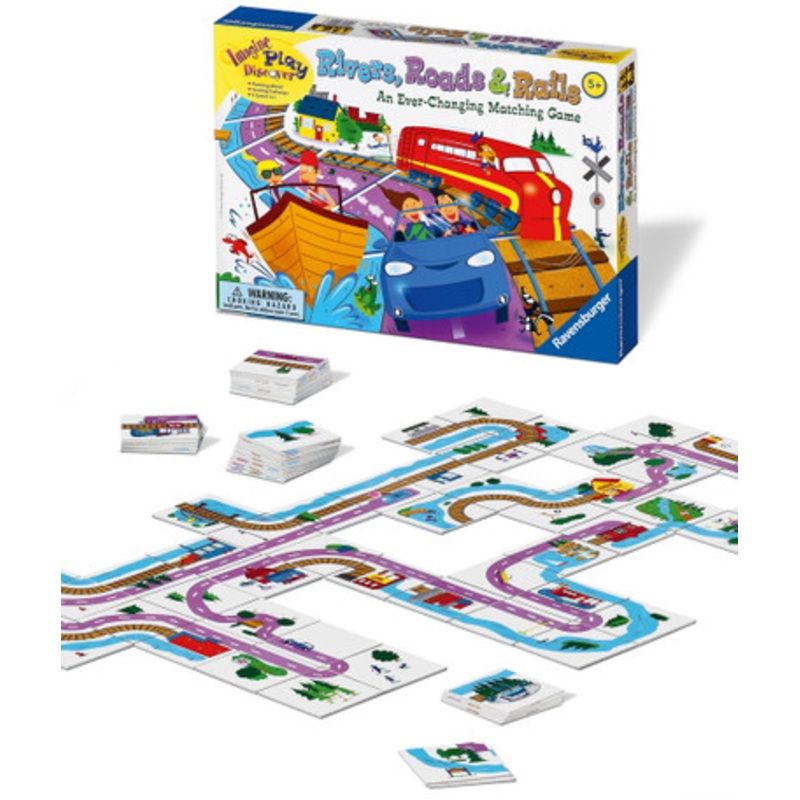 Ravensburger – Rivers Roads & Rails Game