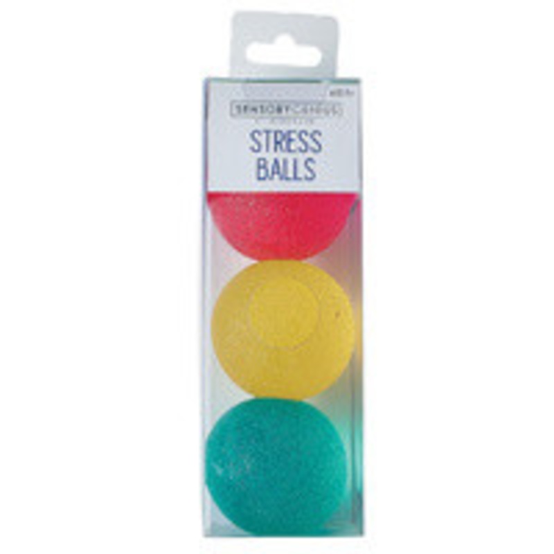 Sensory Genius – Stress Balls Set of 3 (Varied Resistance)