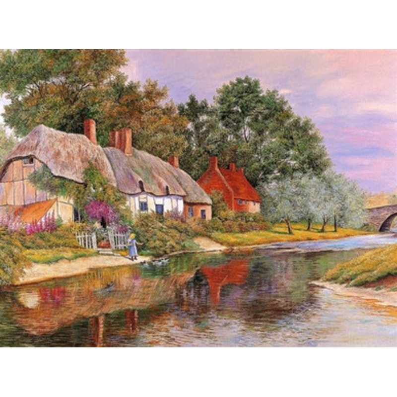 Tomax 1500pc – Little Girl By The Lake Puzzle