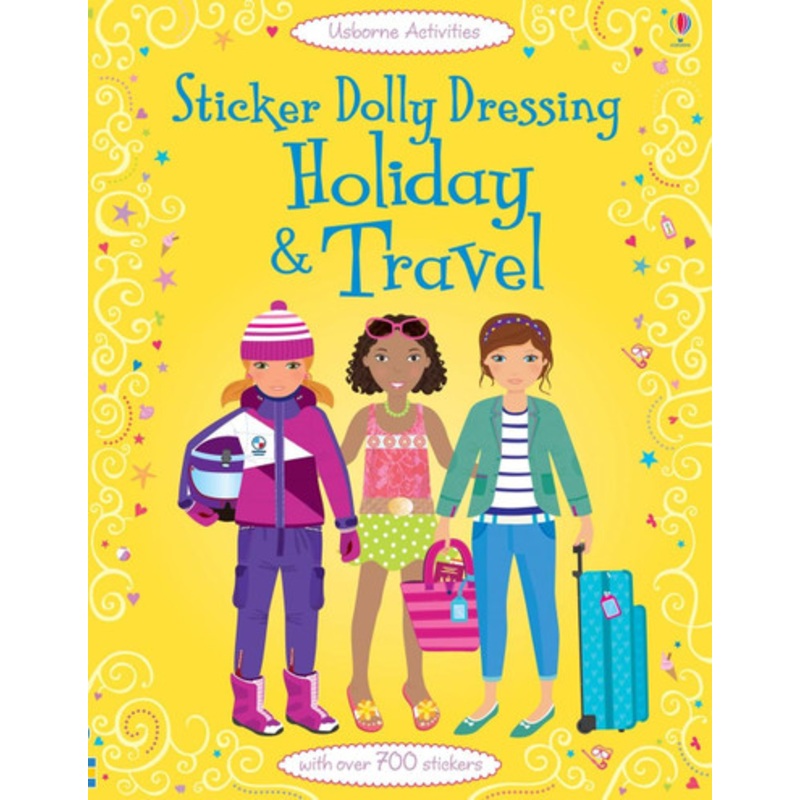 Usborne – Sticker Dolly Dressing – Holiday & Travel Sticker Book