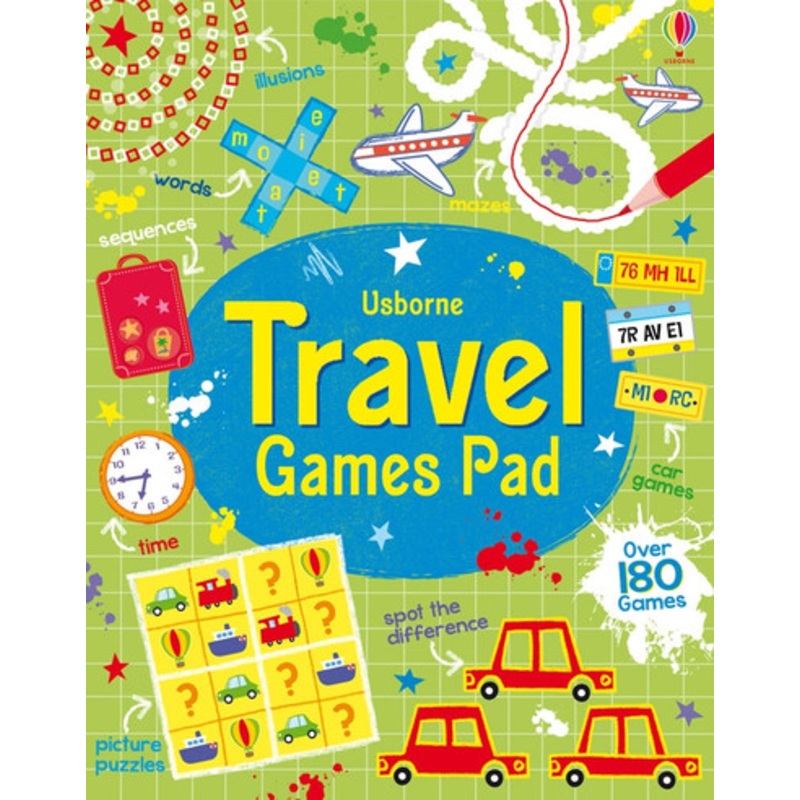 Usborne- Travel Games Pad