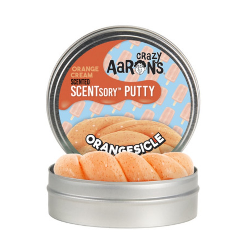 Crazy Aaron’s Orange Cream Scented SCENTsory Putty – Orangesicle – 2.5 Tin