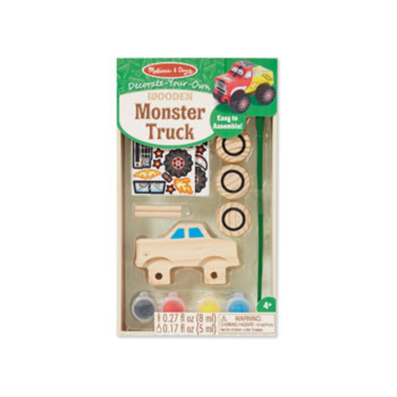 Melissa & Doug – DYO Wooden Monster Truck