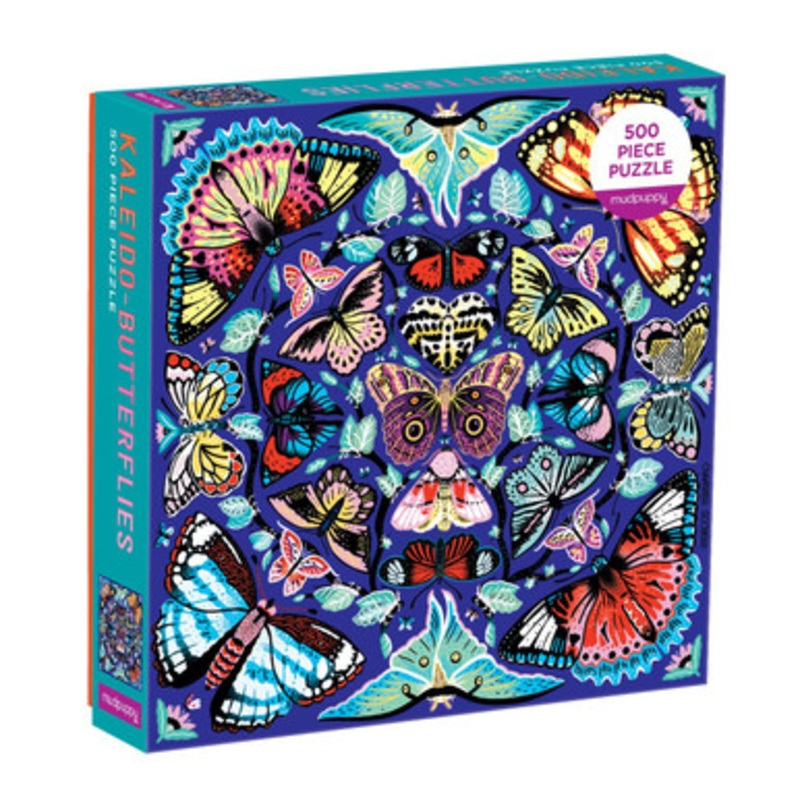 Mudpuppy 500pc – Kaleido-Butterflies Puzzle