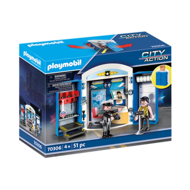 Playmobil City Action – Police Station Play Box 70306