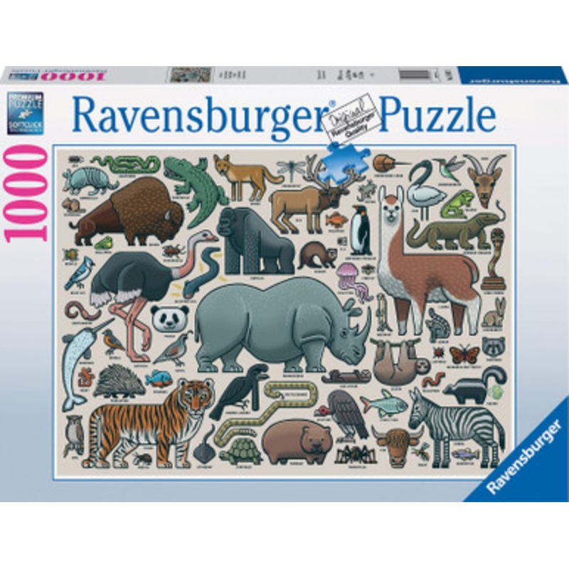 Ravensburger 1000pc – You Wild Animal Puzzle