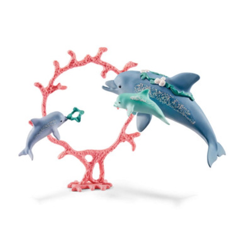 Schleich Bayala – Dolphin Mum with Babies 41463